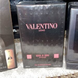 Valentino Uomo Born in Roma Intense - Black & Pink Packaging